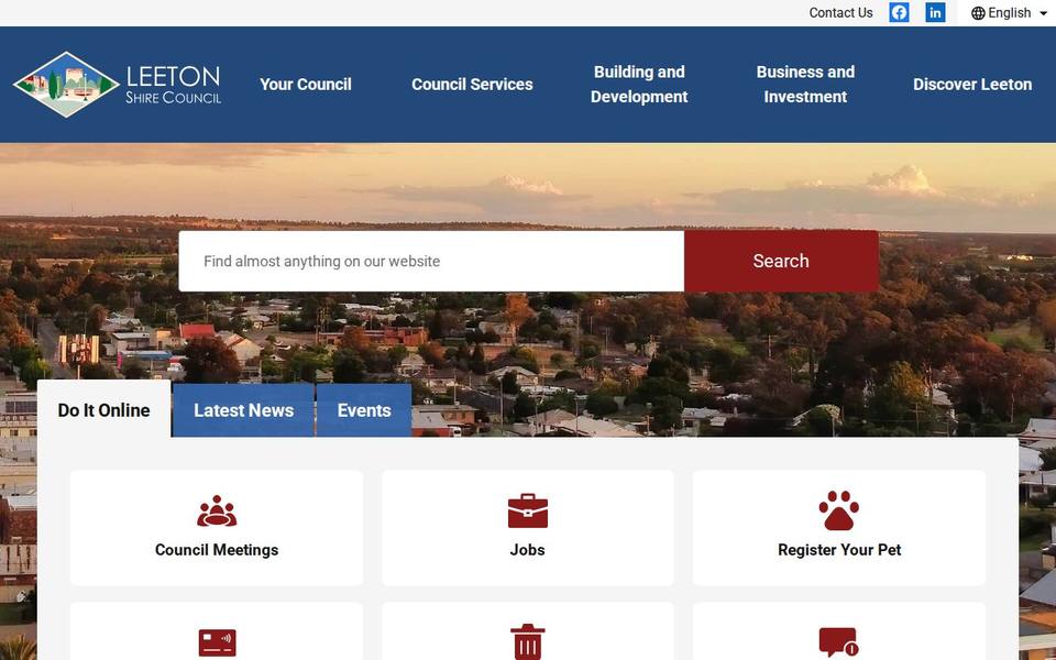 Leeton Regional Aquatic Centre website