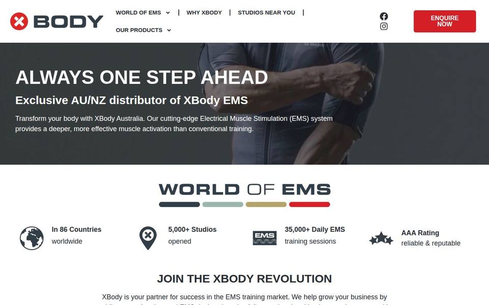 XBody Australia Official website