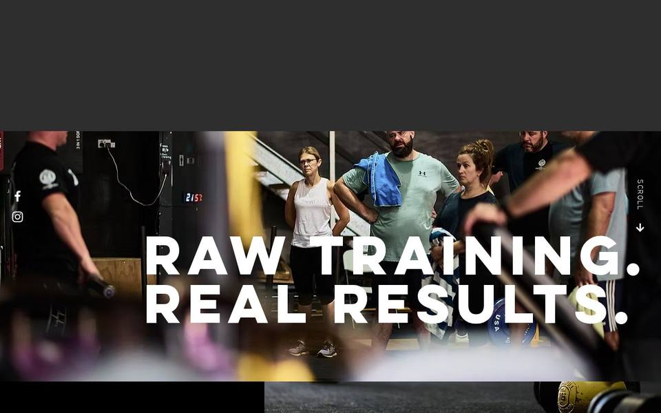Raw Performance Den website