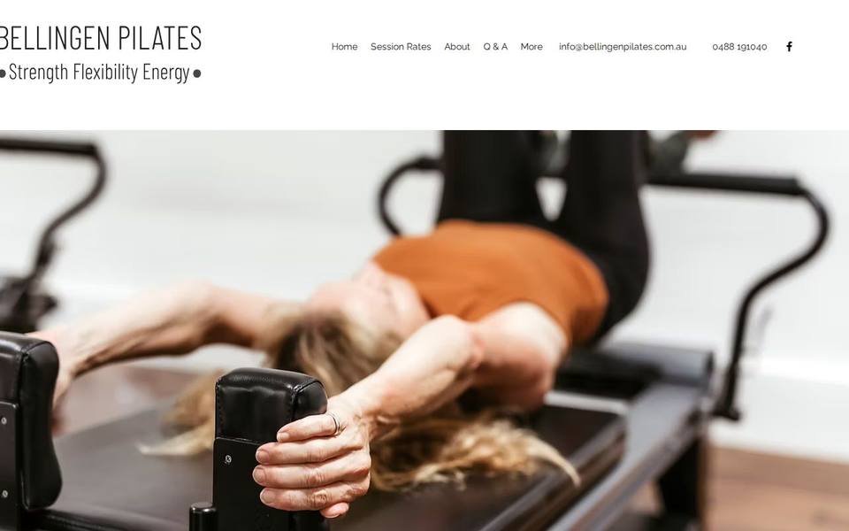 Bellingen Pilates website