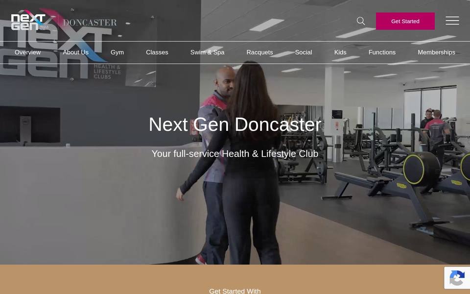 Next Gen Doncaster website