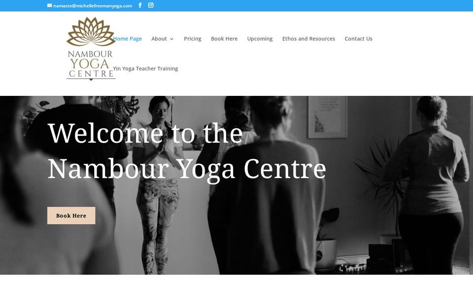 Nambour Yoga Centre website