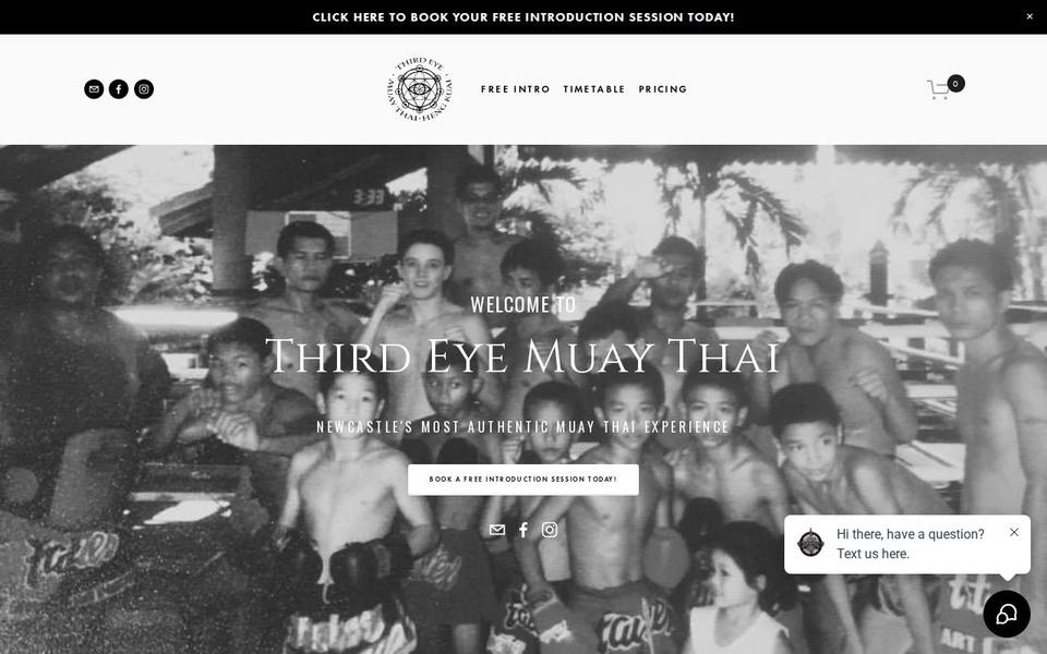 Third Eye Muay Thai and Heng Kuai website