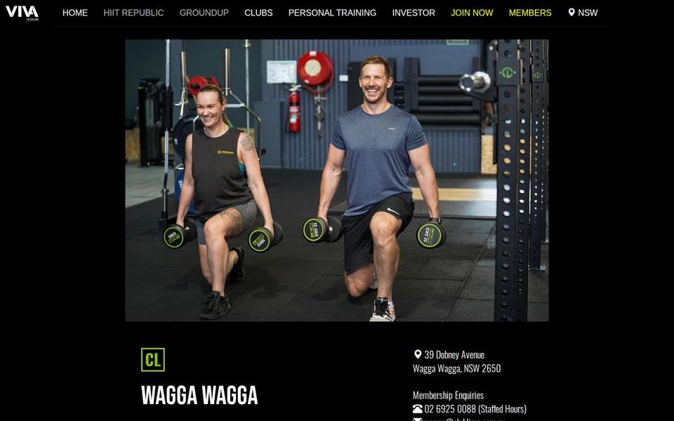 Club Lime Wagga Wagga website