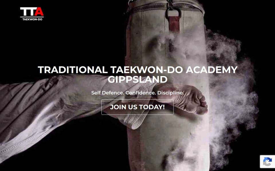 Traditional Taekwon-Do Academy (formerly ITFA Gippsland) website