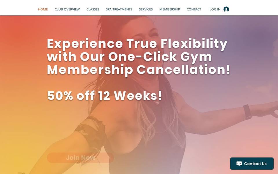 Go Figure Women's Health Club website