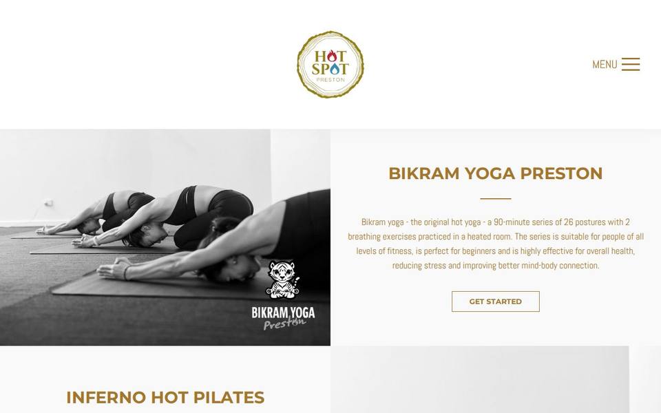 Hot Spot Preston website