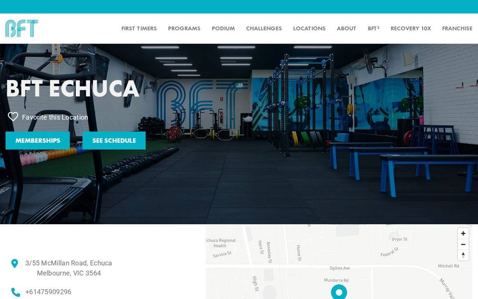 BFT Echuca website