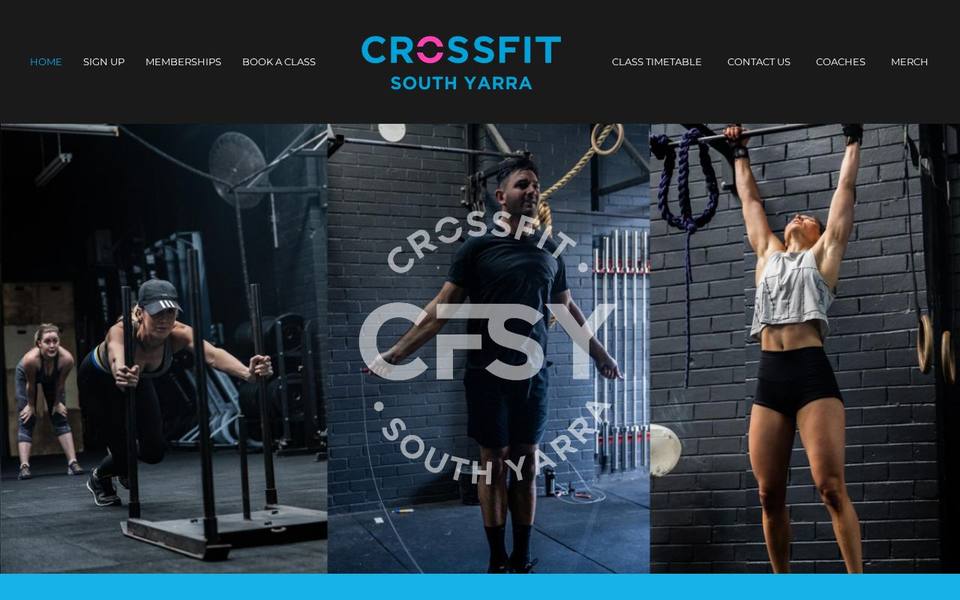 CrossFit South Yarra website