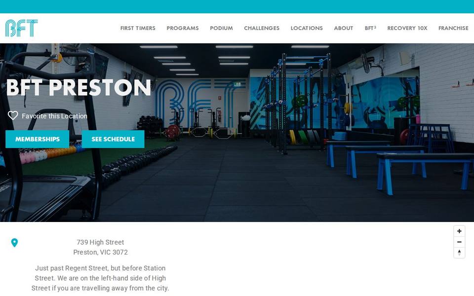 BFT Preston website