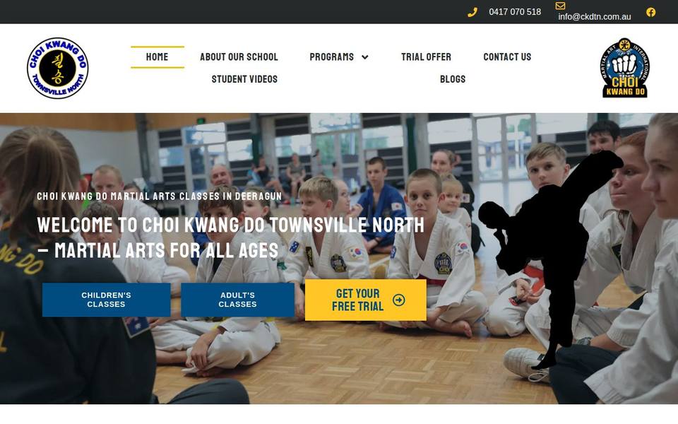 Choi Kwang Do Townsville North website