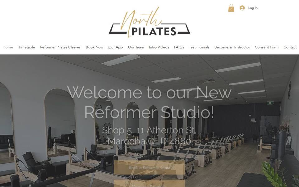 North Pilates website