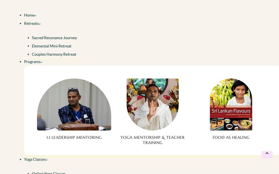 Dassanayaka Yoga website