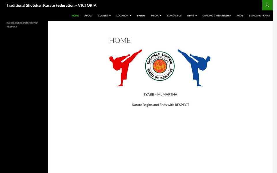 Tskf Karate Mornington Peninsula website