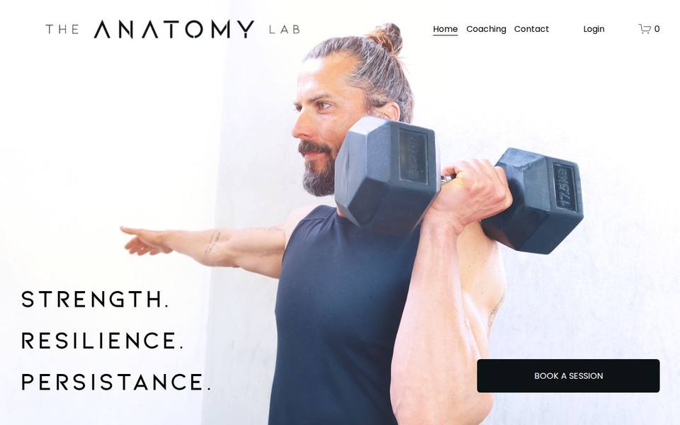 The Anatomy Lab website