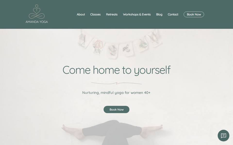 Amanda Yoga website