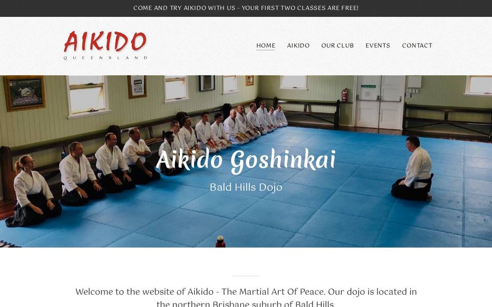 Aikido Goshinkai website