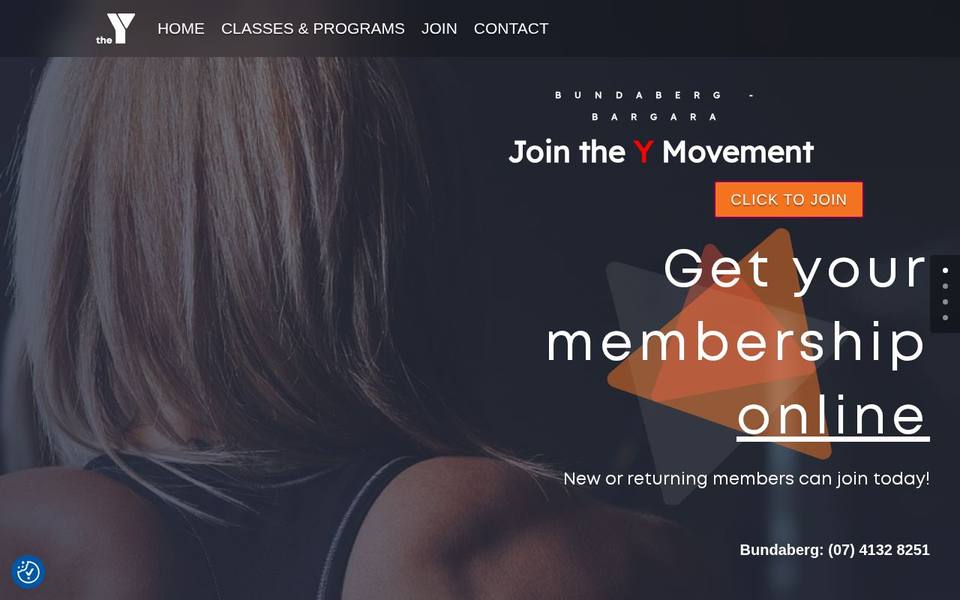 YFitness Bundaberg website