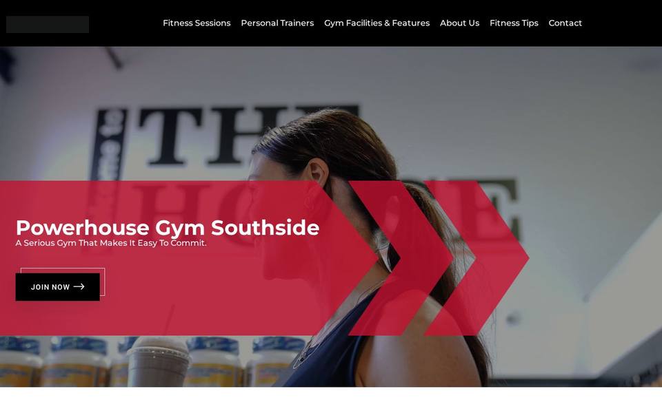 Powerhouse Gym Southside website