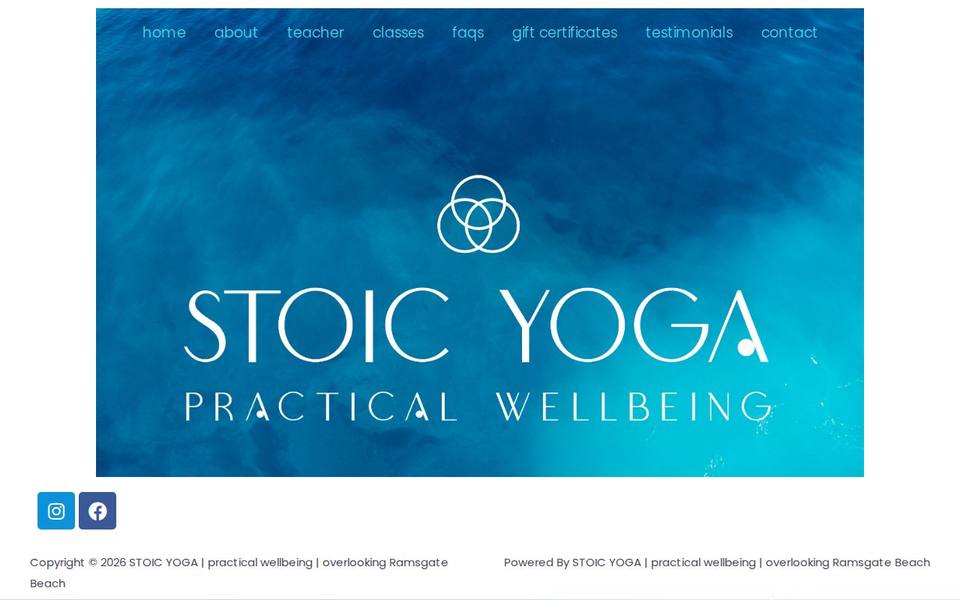 Stoic Yoga website