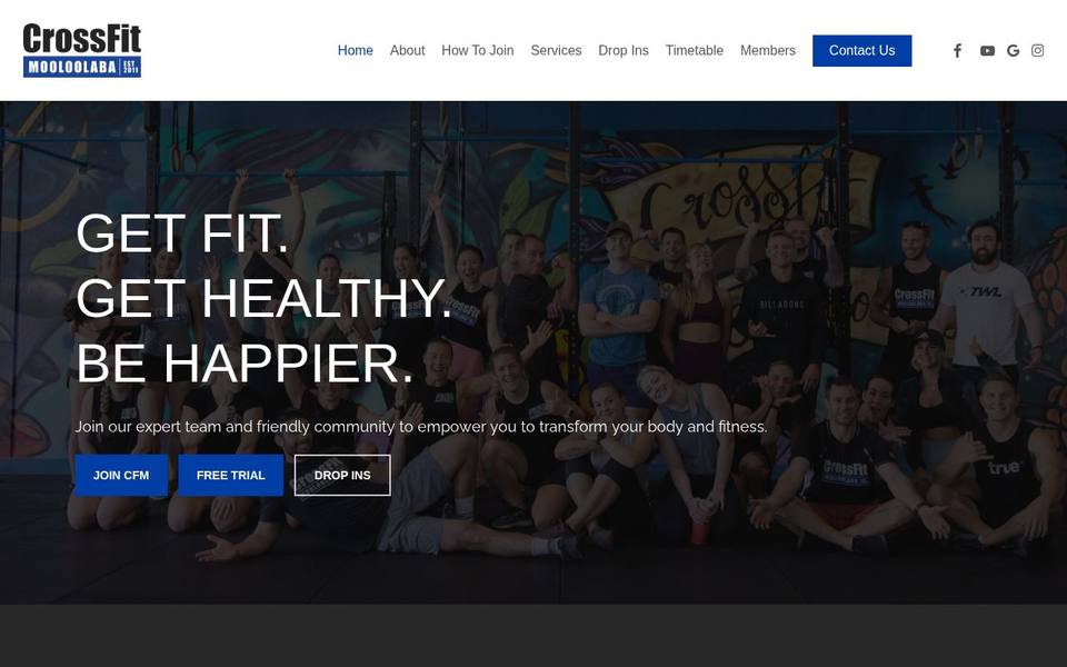 CrossFit Mooloolaba website