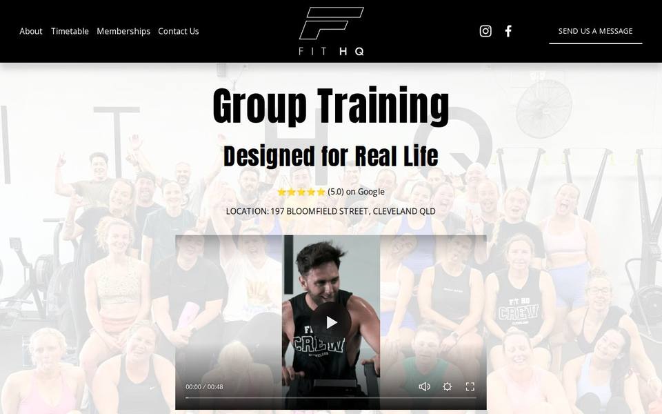Fit HQ website