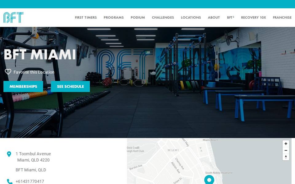 BFT Miami website