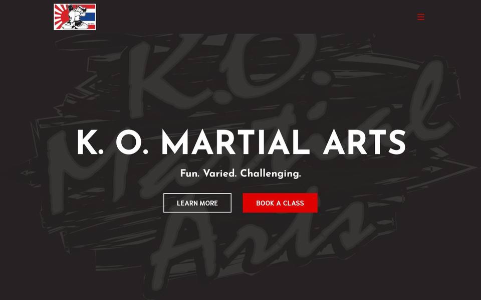 K. O. Martial Arts Centre website
