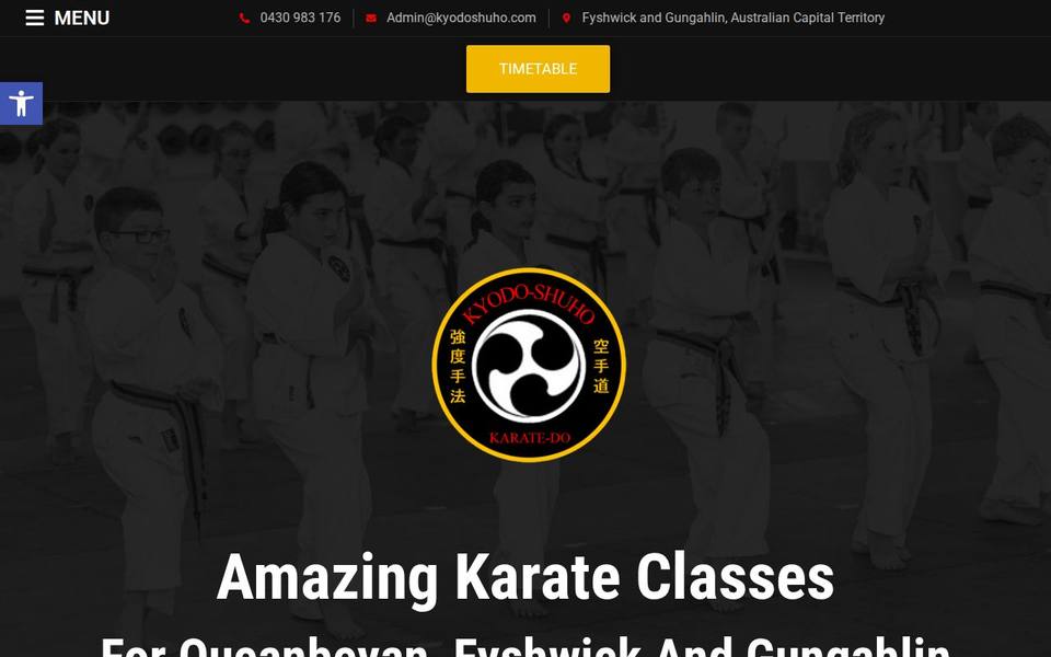 Kyodo Shuho Karate website