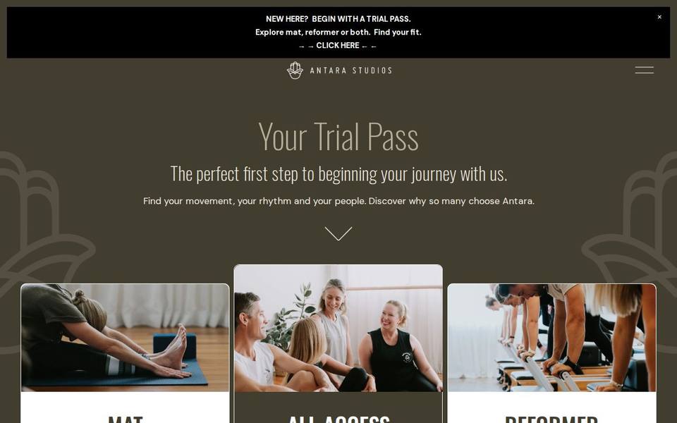 Antara Studios website
