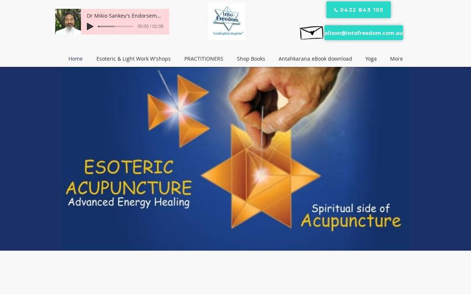 IntoFreedom website
