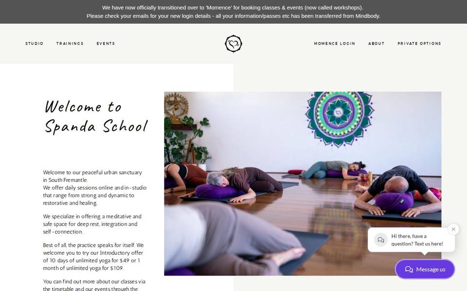 Spanda website