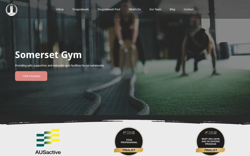 Toogoolawah Swimming Pool and Community Gym website