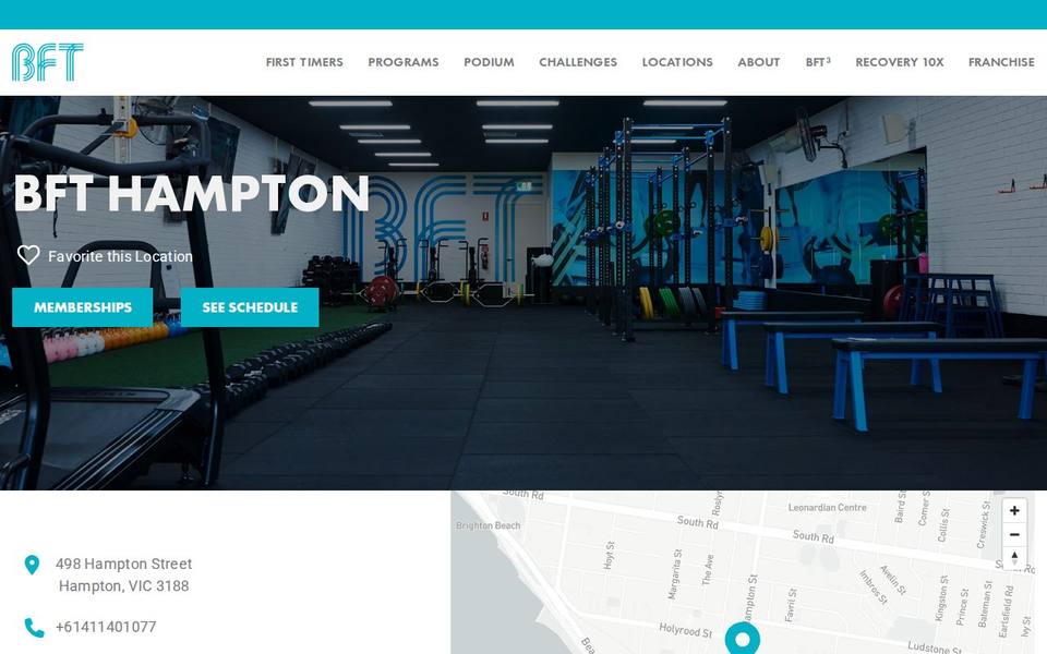 BFT Hampton website