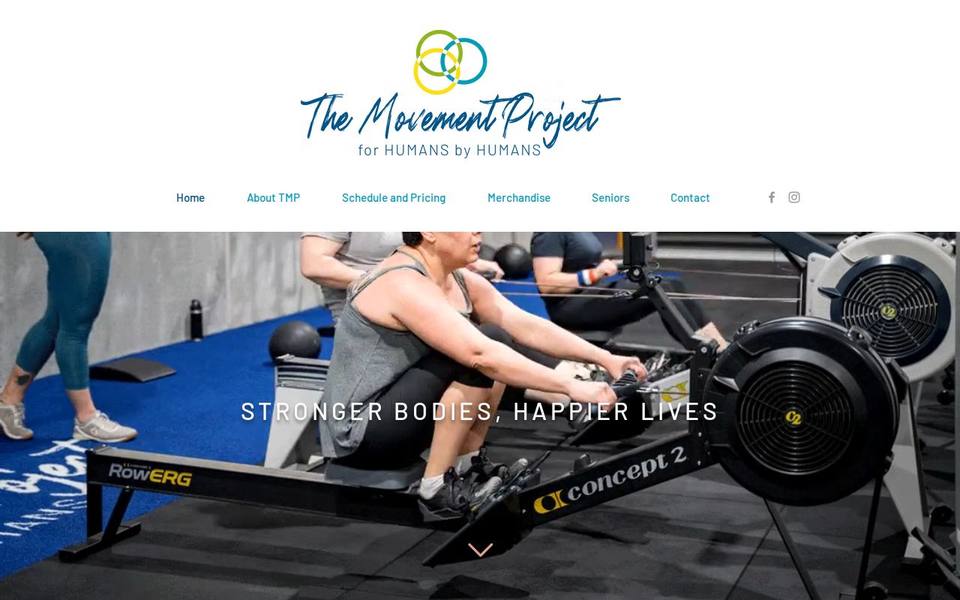Movement Project Adelaide website