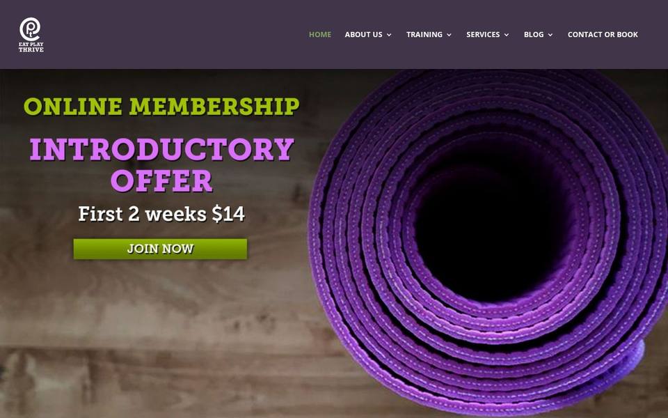 eat play thrive website