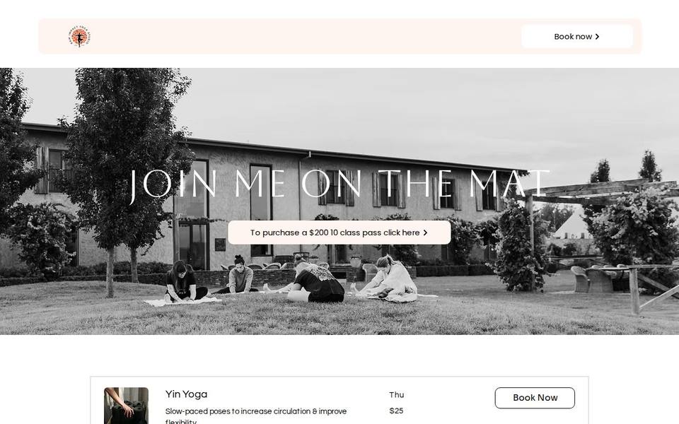 Raw Impact Yoga by Kate Astill website