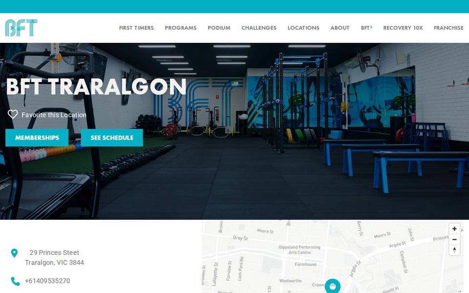 BFT Traralgon website