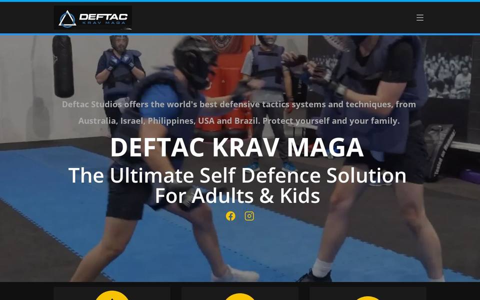 Deftac Studios website