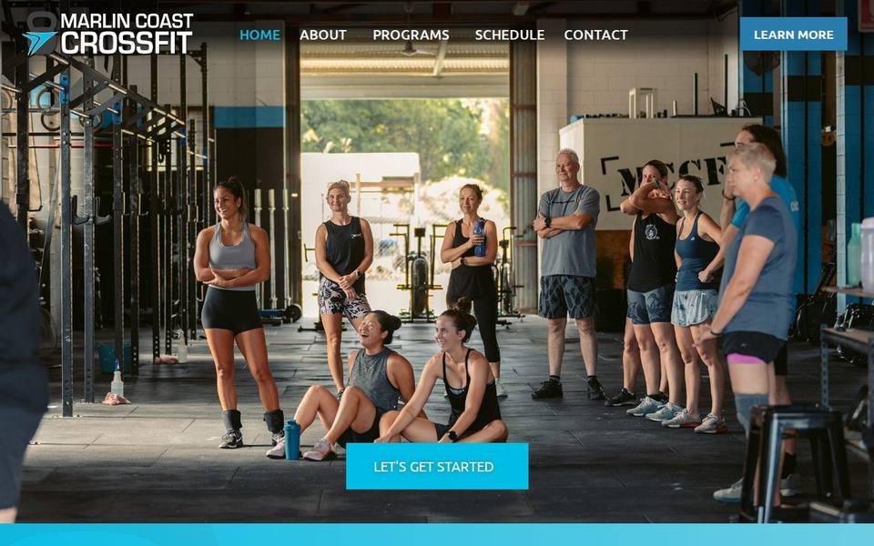 Marlin Coast CrossFit website