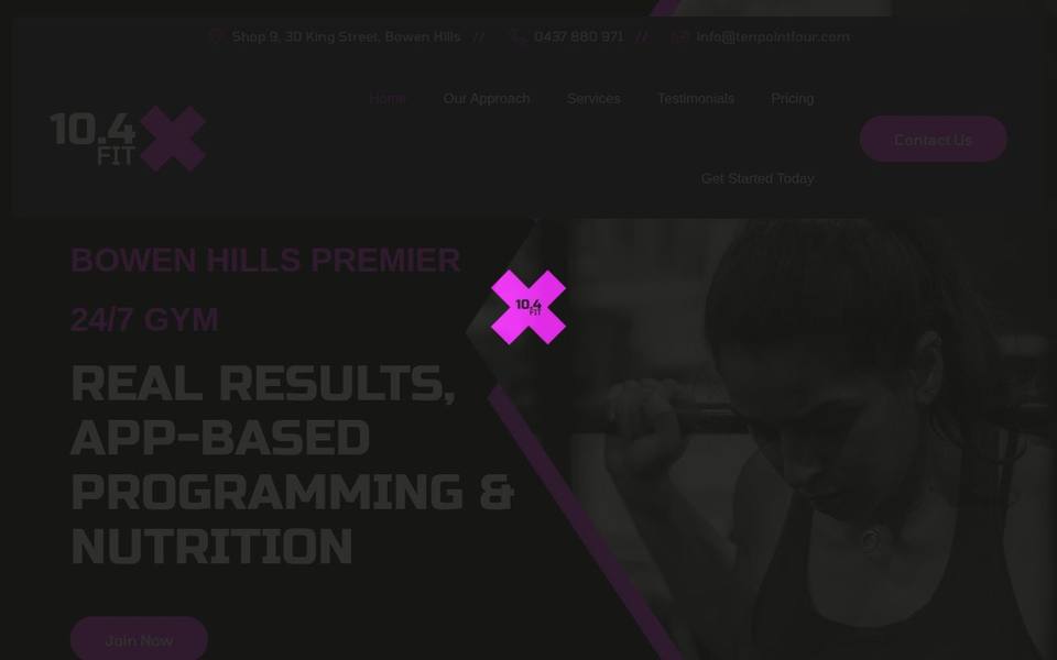 10.4 Fit website