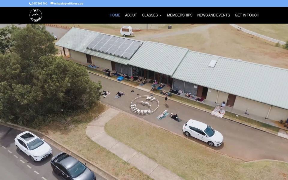 Mt. Fitness website