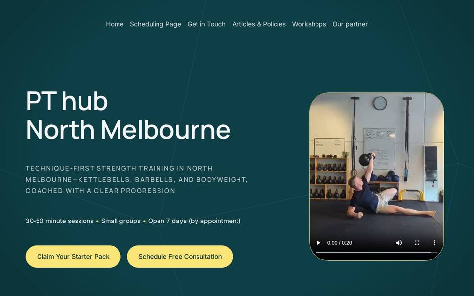 PT hub website