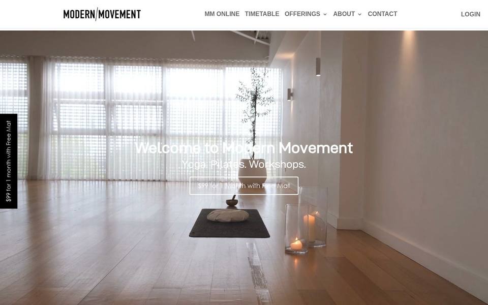 Modern Movement website
