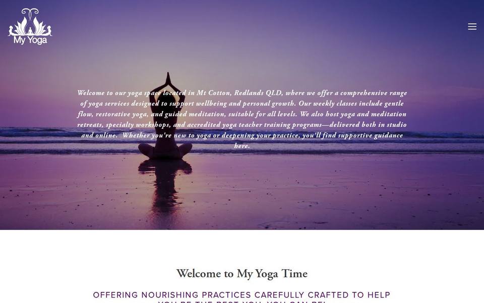 My Yoga website