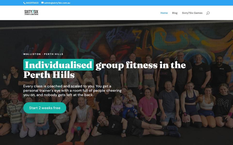 6076 Strength and Conditioning website