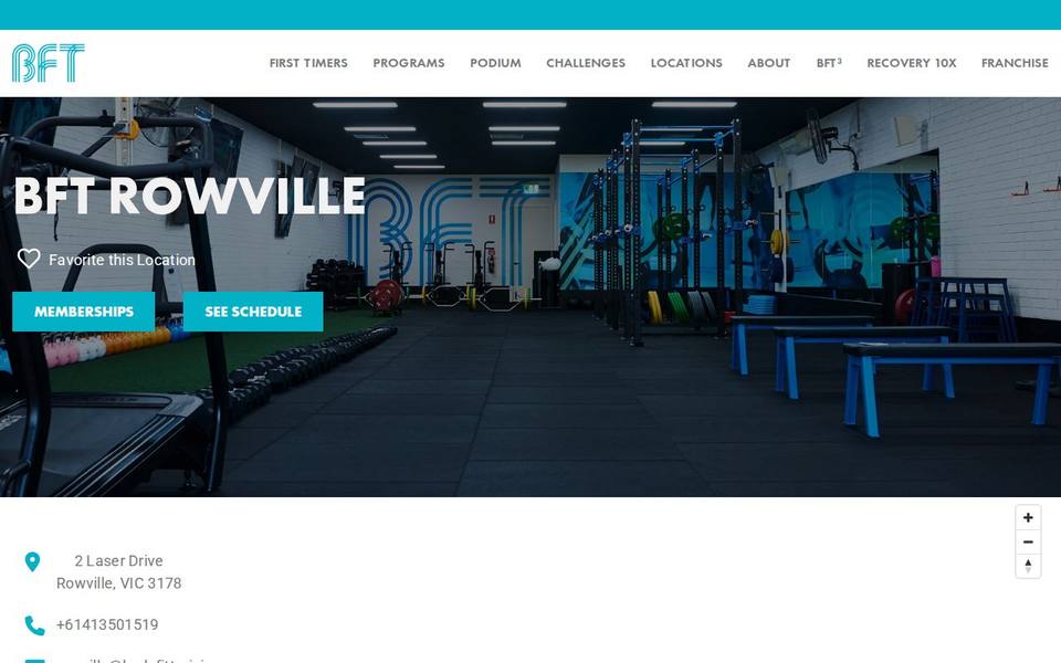 BFT Rowville website