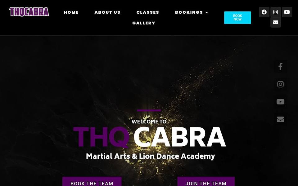 Trung Han Qun Martial Arts and Lion Dancing Academy website