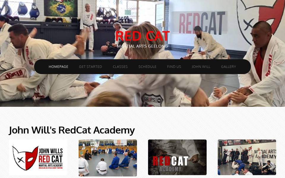 Redcat Academy website