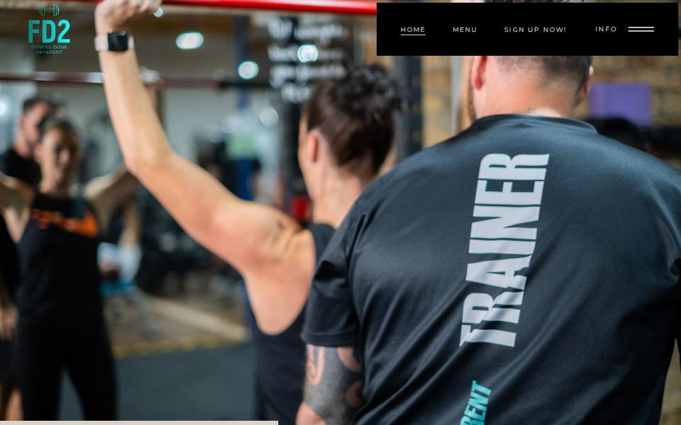 Fitness Done Different website